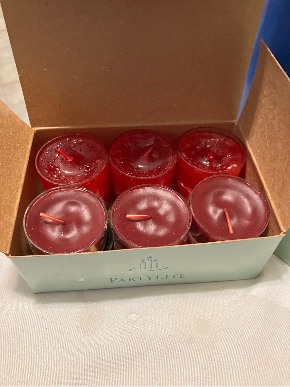 New. Party Lites asstd candles n scents like apple , blueberry , red cinnamon - Picture 3 of 9